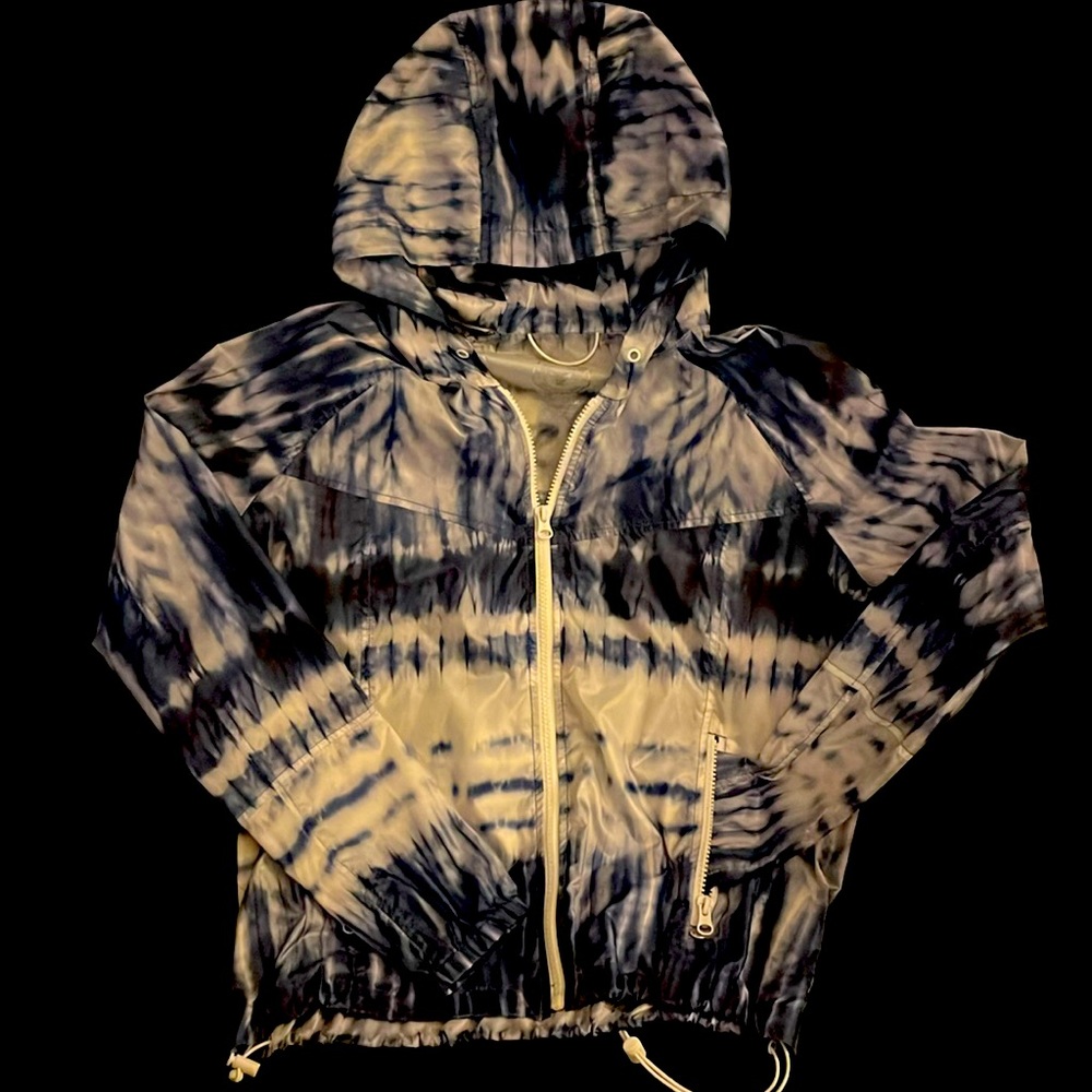 Tye-dyed Windbreaker
